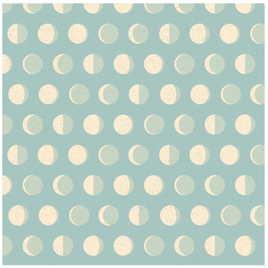 Moonbeam Dream, Moon Phase in Sky , by Poppie Cotton , sold by the hal