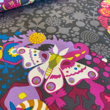 Load image into Gallery viewer, Remix Panel on Charcoal by Alison Glass, sold by the 24” Panel