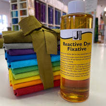 Load image into Gallery viewer, Hand Crafted Cottons by Jane Sassaman, for Freespirit Fabrics, sold by the collection of 10 half-yard cuts and Reactive Dye Fixative