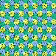 Pickleball Playtime, Pickleball in Green 12025084 for Paintbrush Studio, sold by the half-yard