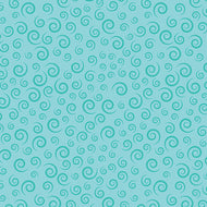 Swirls & Curls in Teal By KANVAS STUDIO, 14390-84, Love Ewe More, for Benartex, sold by the half-yard