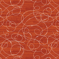 Etched Glass Dark Terracotta by Bernartex, sold by the half yard