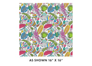 ROOVILLE in WHITE By KIMBERLY EINMO, 17000-09, Rooville, for Benartex, sold by the half-yard