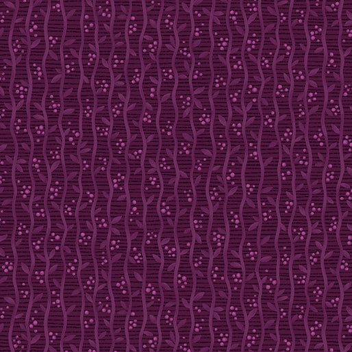 Harvest Stripe Plum (Autumn Breeze) by Bernartex, sold by the half yard