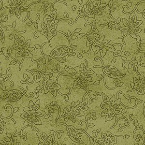 Drifting Silhoette Grass (Autumn Breeze) By Bernartex, sold by the half yard