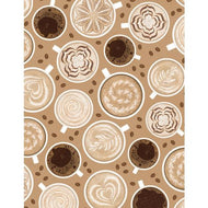 Coffee Life by Jennifer Pugh 1828 82669 221 for Wilmington Prints, sold by half-yard