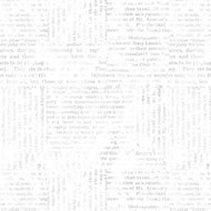 Lower the Volume-Newsprint for Blank Quilting Co, sold by the half-yard