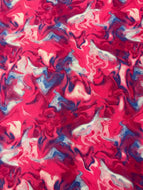 Wildflowers in Dark Raspberry, Y1893-75 by Clothworks, sold by the half-yard