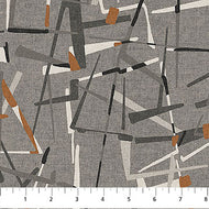 Modern Elements, Charcoal Multi 28170-96 by Northcott,  sold by the half yard