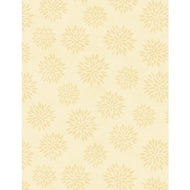 Sunflower Splendor, Tonal Flowers Cream 3023 83333 211 for Wilmington Prints, sold by half-yard
