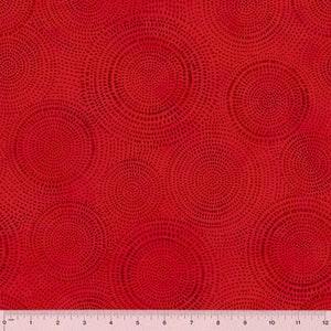 108" Quilt Back , by Windham Fabrics, Radiance Red, 53728W-7