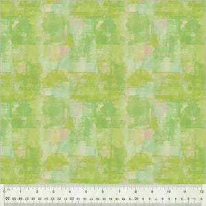 Grounded Green (54339 D-18) by Maria Carluccio for Windham Fabrics,44"/45" wide, sold by half-yard (Copy)