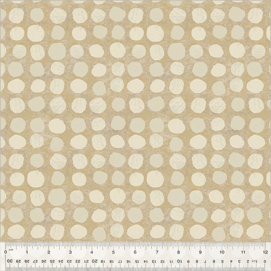 Carousel Polka Dots in Beige 54364-4  by Sharon Virtue for Windham Fabrics,44