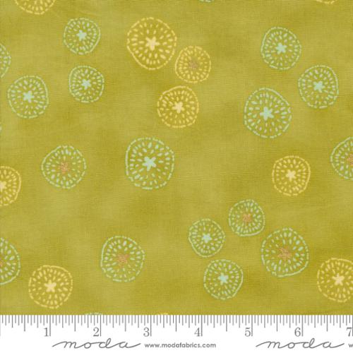 Flirtation Blooming Zest 1831 15M   by Zen Chic for Moda, sold by the half yard