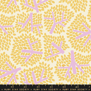 Bird is the Word Natural RS3080 12 by Ruby Star Society, sold by the half-yard