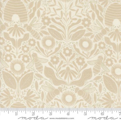 Bee Garden Porcelain Gingiber 48414 11 by Moda, sold by the 1/2 yard, 43