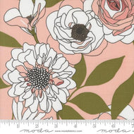Botany Cabbage Rose Peony, 11550 16 by Moda, sold by the 1/2 yard, 44