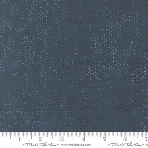 Simply Cozy, Spotted Navy 1660 248 by Zen Chic for Moda, sold by the half-yard