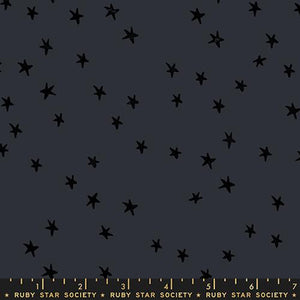 Starry RS4109 91, New Charcoal by Alexia Abegg, for Ruby Star Society, sold by half-yard