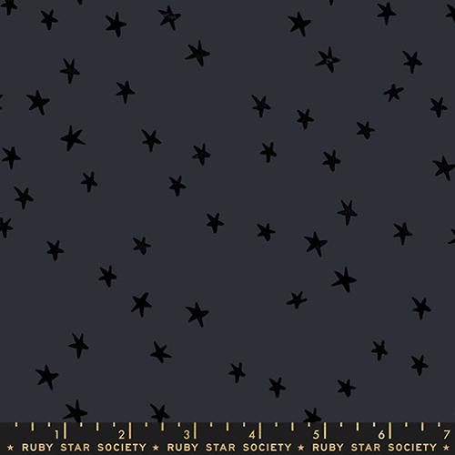 Starry RS4109 91, New Charcoal by Alexia Abegg, for Ruby Star Society, sold by half-yard