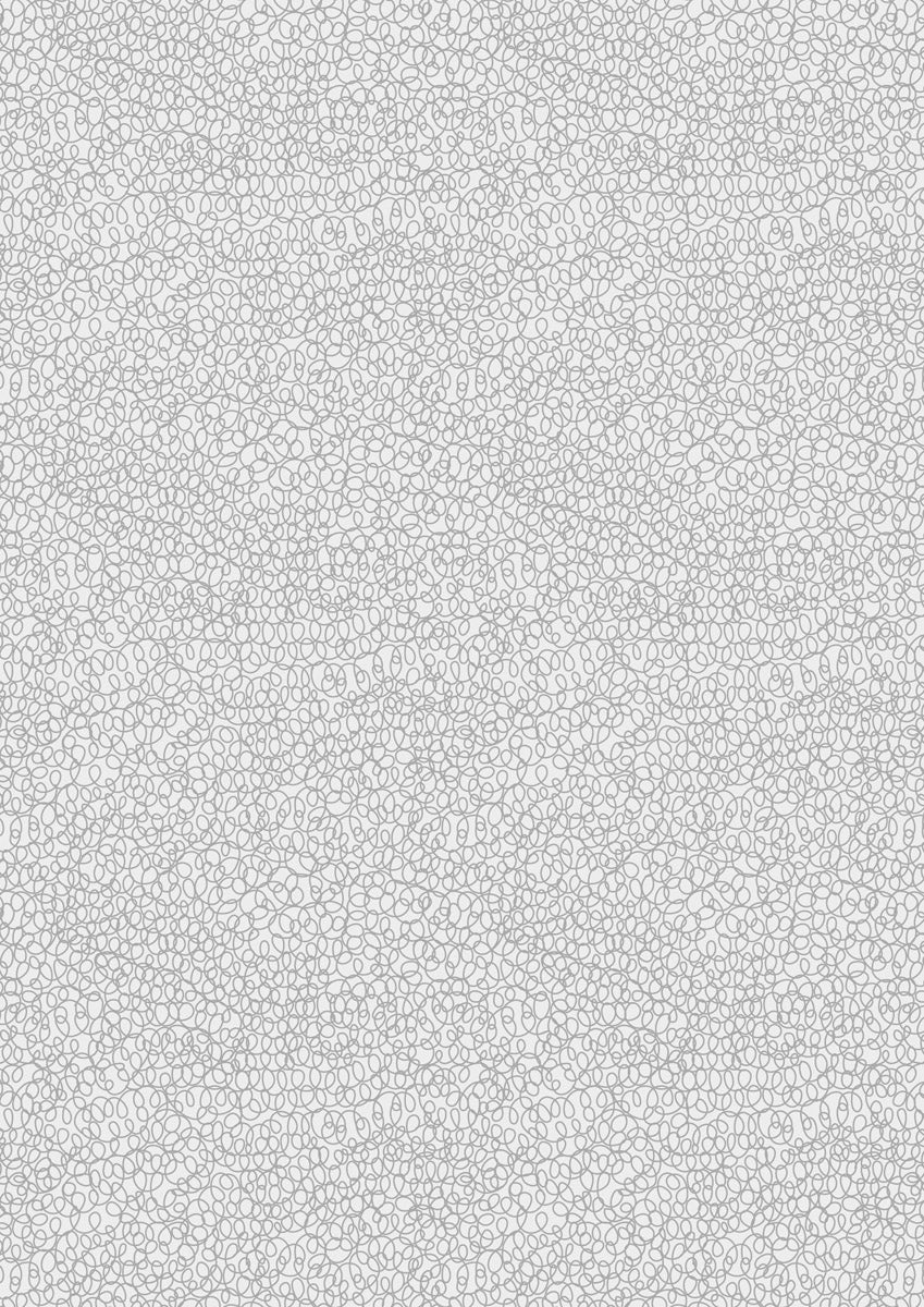 Inflorescence, Grey on Grey Scribble (D# A860 C#3)  by Lewis & Irene, sold by the half-yard