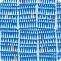 Collection CF, AFR-19933-4 Blue by Carolyn Friedlander for Robert Kaufman, sold by the half-yard
