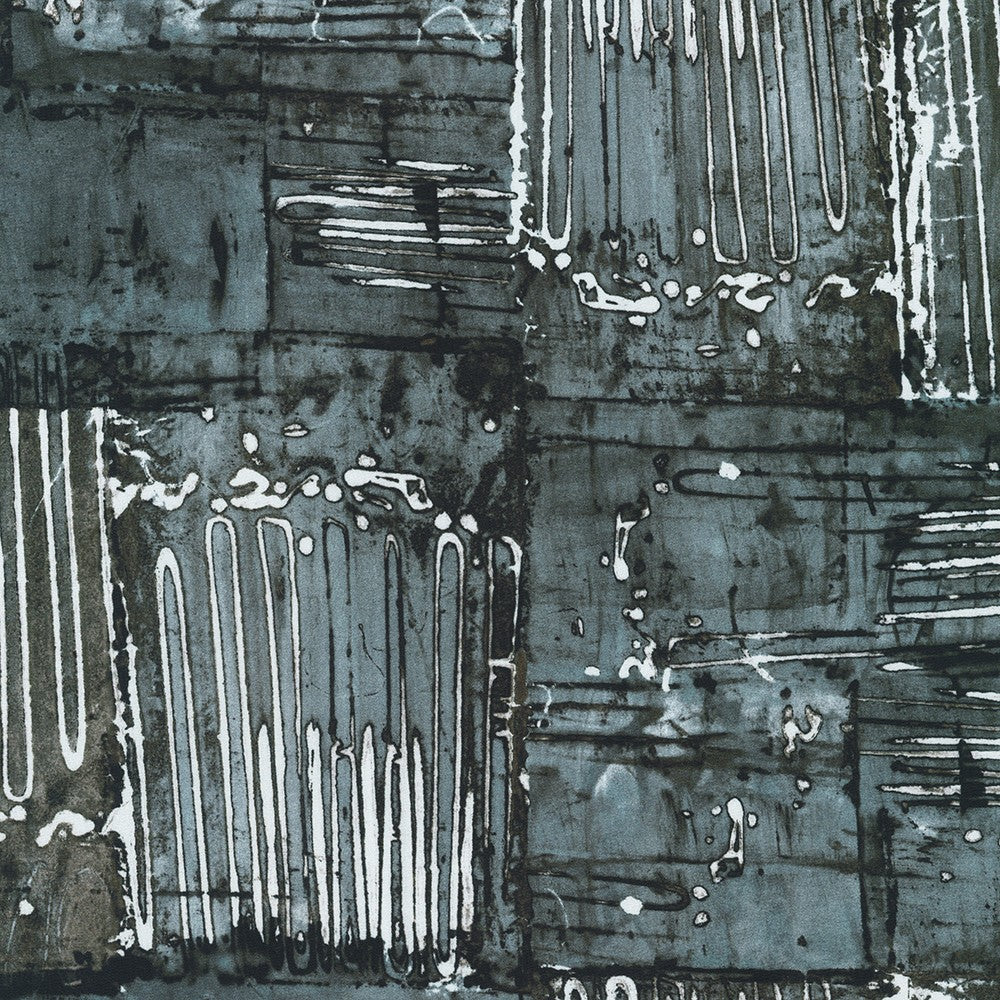 Industrial Imprints ANJD-22867-184, Charcoal by Robert Kaufman, sold by the half-yard