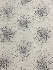 Century Black on White, CS-9677-L, for Andover, sold by the half-yard