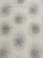Century Black on White, CS-9677-L, for Andover, sold by the half-yard