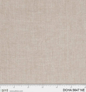 Dreamweaver Chambray, Beige, (DCHA5647 NE) by P&B Textiles, sold by the half yard