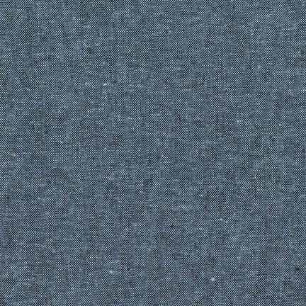Essex Yarn Dyed in Nautical, E064-412 by Robert Kaufman, sold by the half-yard