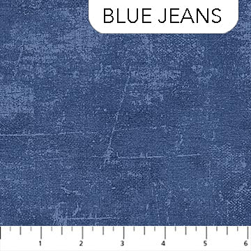 Canvas Flannel, Denim F9030-93 for Northcott Co, sold by the half-yard