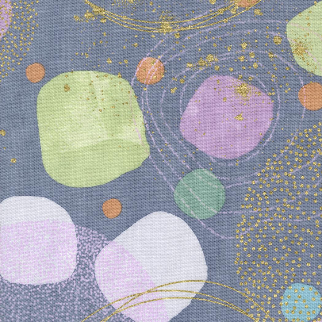 Flirtation Dancing 1830 12M in Dusk  by Zen Chic for Moda, sold by the half yard
