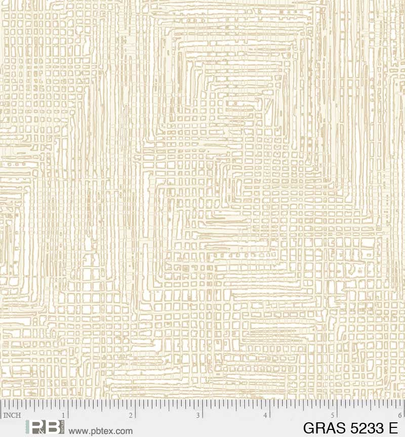 Grass Roots GRAS 5233 E, by P&B Textiles, sold by the half yard