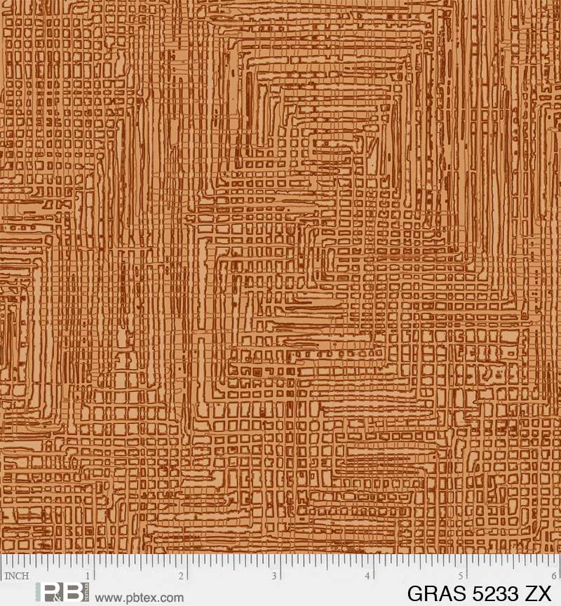 Grass Roots GRAS 5233 ZX, by P&B Textiles, sold by the half yard