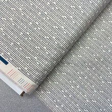 Load image into Gallery viewer, Line Up, Black on White, 38023357 for Paintbrush Studio, sold by the half-yard
