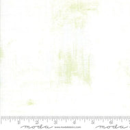 Grunge Basics White (and Green) 30150 58, by Moda Fabrics, sold by the half-yard