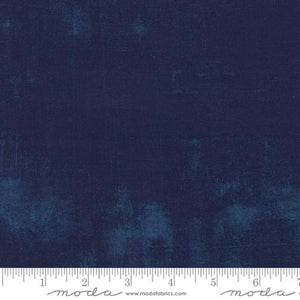 Grunge Basics Navy, 225, by Moda Fabrics, sold by the half-yard