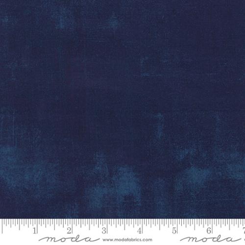 Grunge Basics Navy, 225, by Moda Fabrics, sold by the half-yard