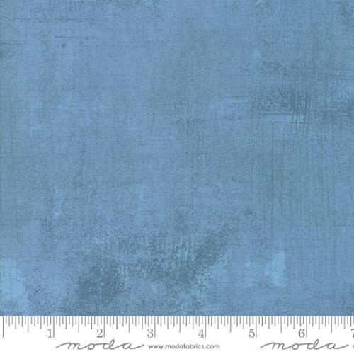 Grunge Basics Faded Denim, 30150 387, by Moda Fabrics, sold by the half-yard