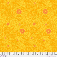 Lace in Mango, PWAH132.MANGO, Love Always, AM, by Anna Maria Horner for Freespirit Fabrics, sold by the half-yard