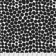 Jumble Dots in Black PWBM053 by Kaffe Fassett for Free Spirit Fabrics, sold by the half-yard