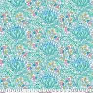 Artichoke Lavender PWKW001 by Kaffe & Morris Co. for Free Spirit Fabrics, sold by the half-yard