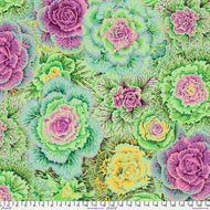 Brassica in Moss, Kaffe Fassett for the Kaffe Fassett Collective  PWPJ051.MOSS, for Free Spirit Fabrics, sold by the half-yard