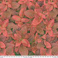 Fittonia Red, PWPJ129.RED by Kaffe Fassett Collective for Free Spirit Fabrics, sold by the half-yard