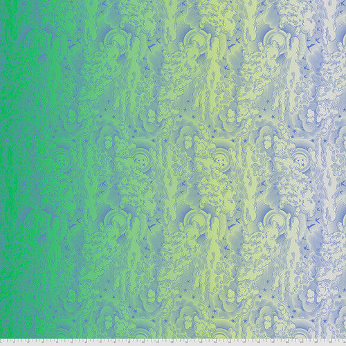 Little Fluffy Clouds in Cloud PWTP177.CLOUD, Pint-Sized Prints by Tula Pink, sold by the half-yard