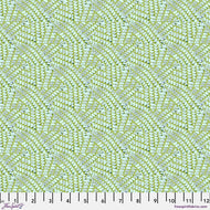Kaleidoscope, Shimmer Seafoam PWWR062.SEAFOAM By Billy Rue for Free Spirit Fabrics, sold by the half-yard