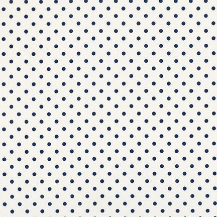 Sevenberry: Petite Basics, SB-88190D2-2 Dots  in EVENING by Sevenberry for Robert Kaufman, sold by the half-yard