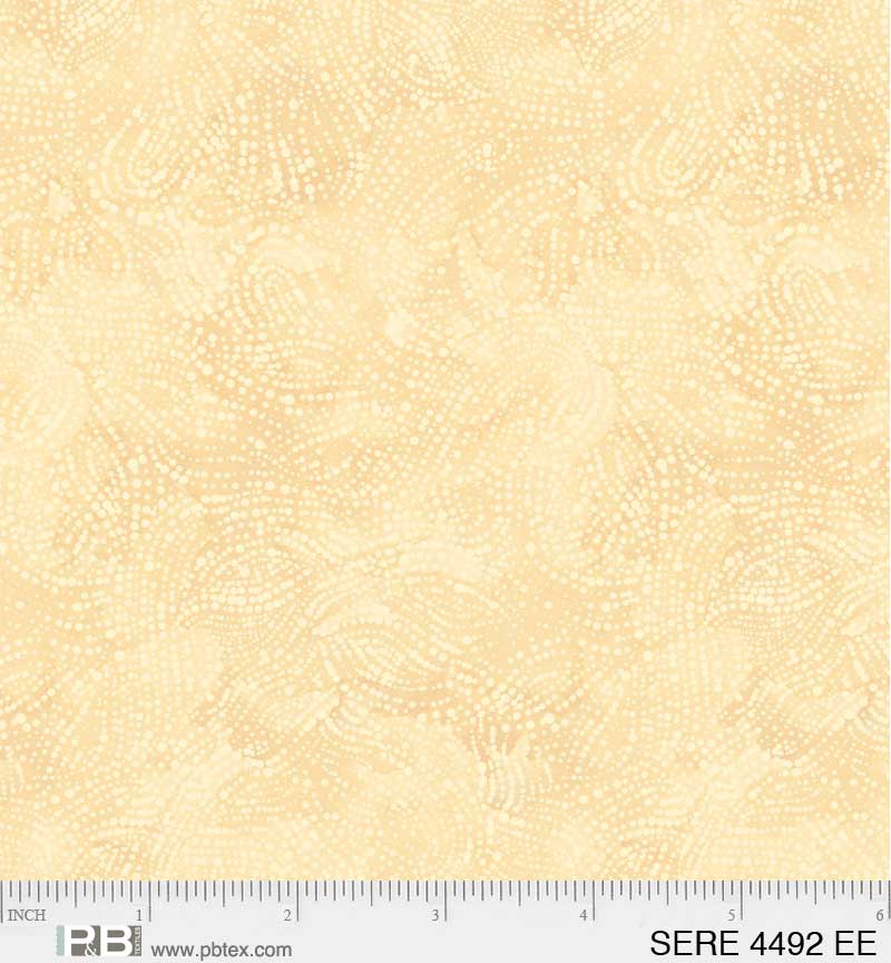 Serenity SERE 4492 EE, by Stacey Day for P&B Textiles, sold by the half yard