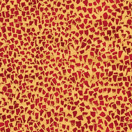 Gustav Klimt, SRKM-18657-3, Red, by Robert Kaufman, sold by the half-yard